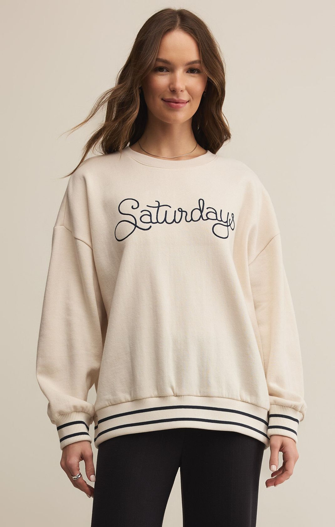 Sale Oversized Saturdays Sweatshirt