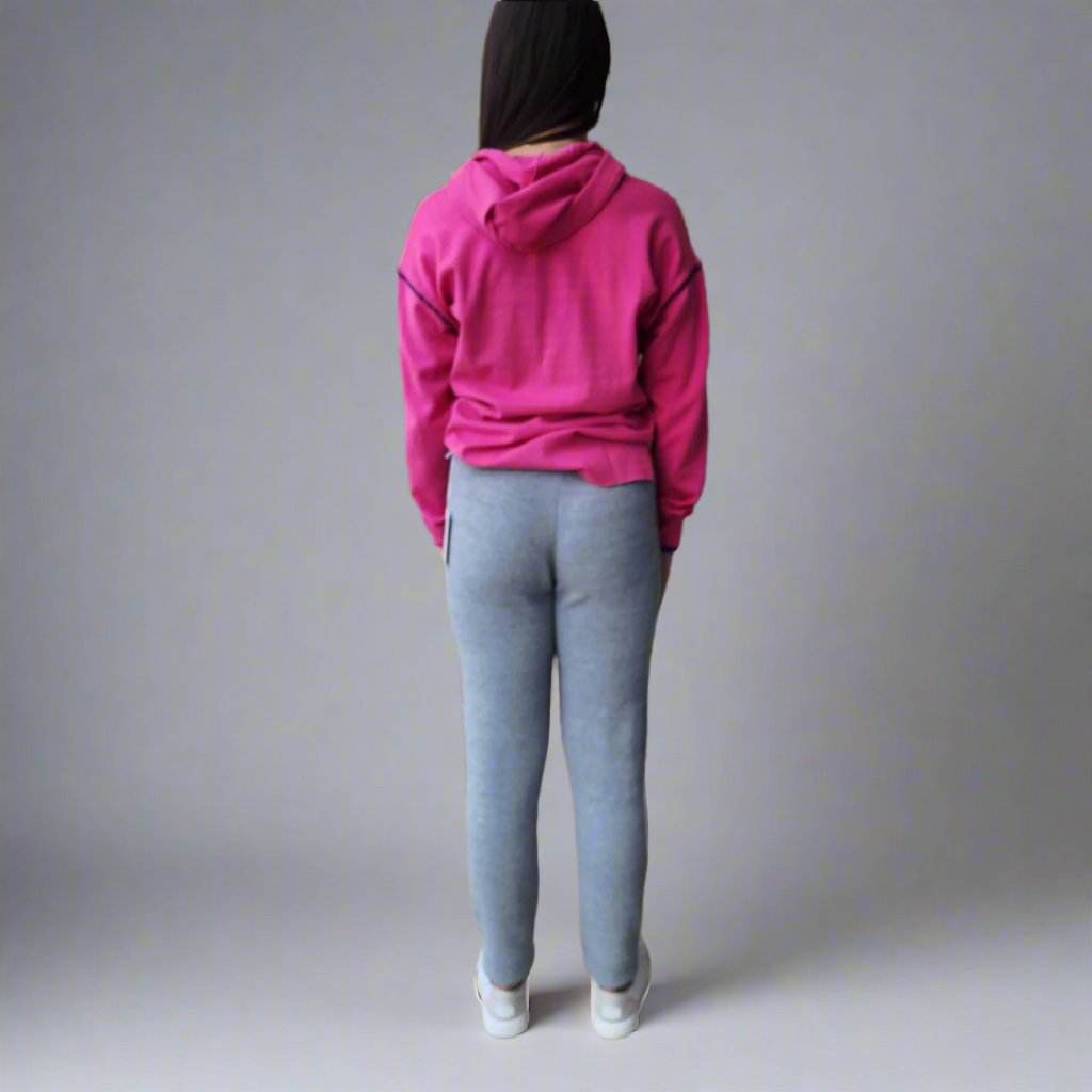 Final Sale Sweater Weather Banded Bottom Pant Heather Grey