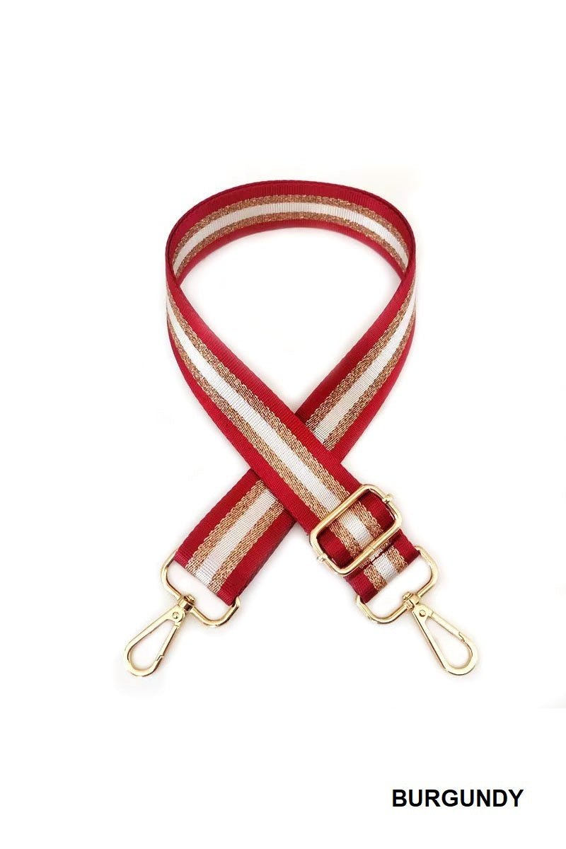 Gameday Crossbody Guitar Strap Burgundy