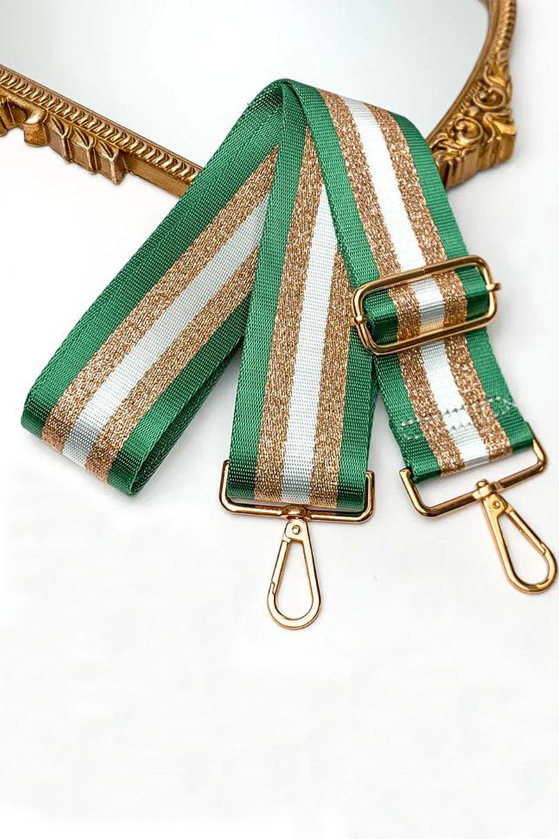 Gameday Crossbody Guitar Strap Green