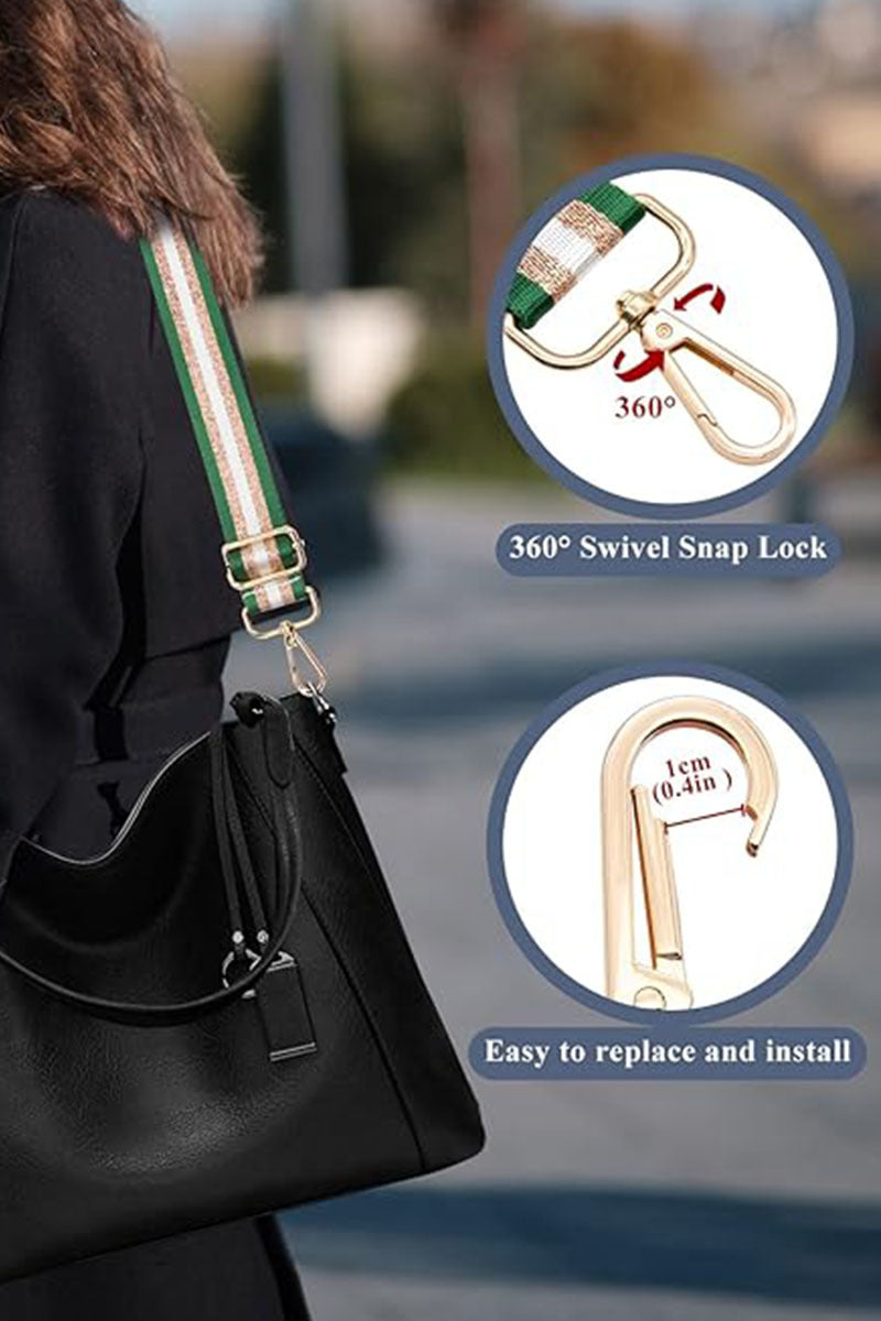 Gameday Crossbody Guitar Strap Green