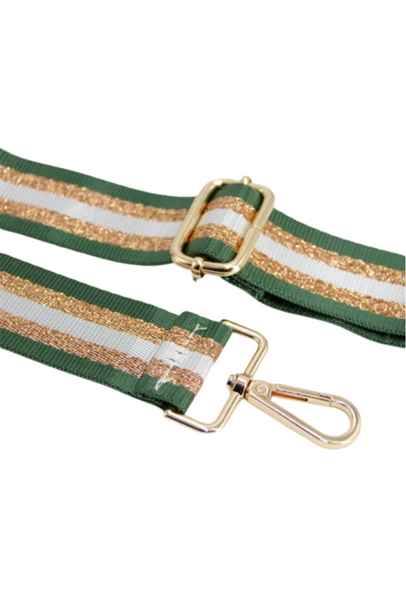 Gameday Crossbody Guitar Strap Green