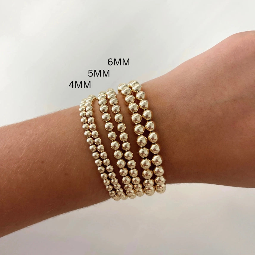 Classic 5mm Stretchy Sterling Silver