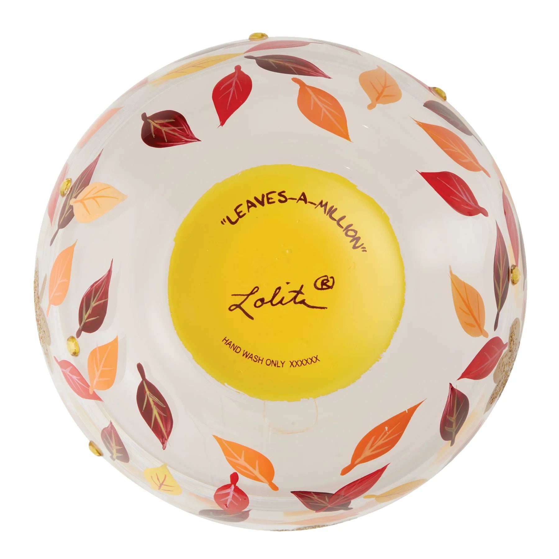 Lolita Stemless Wine Glass Leaves-A-Million