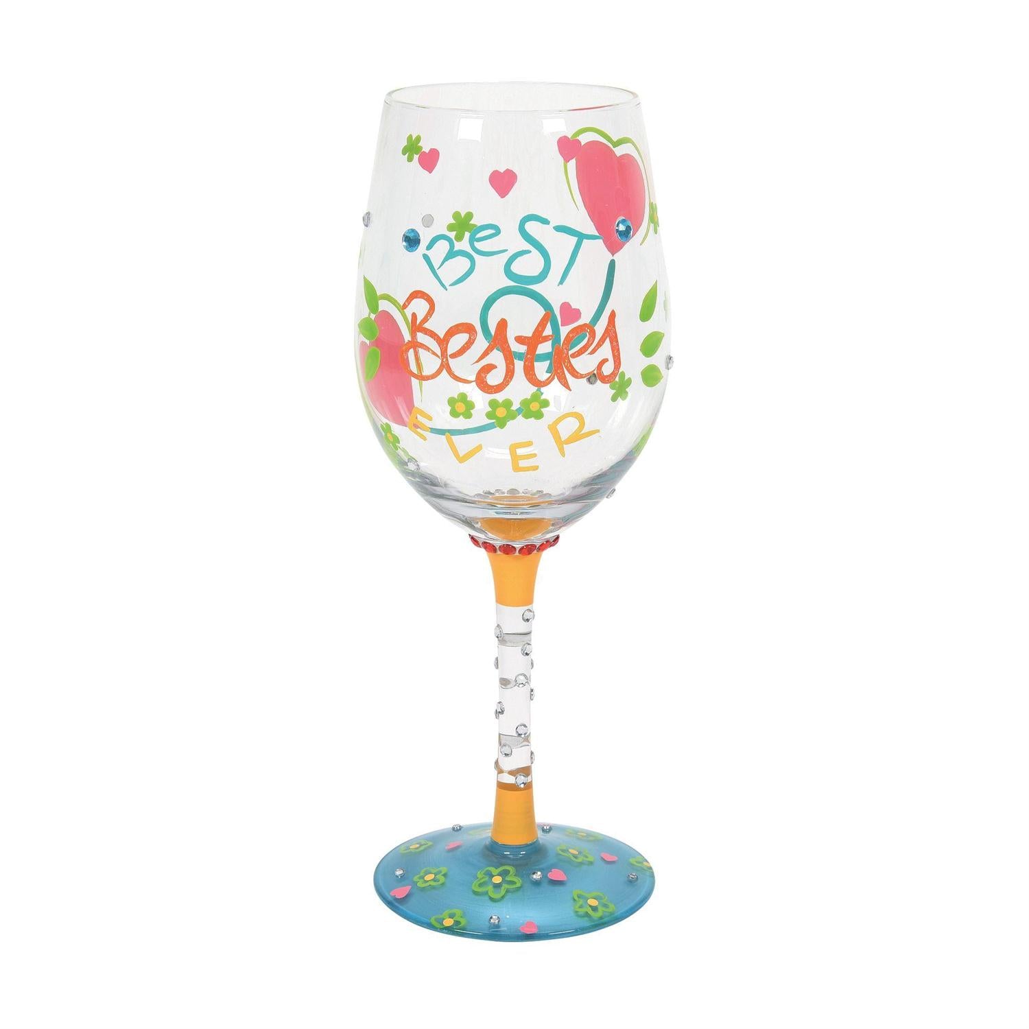 Lolita Wine Glass Best Besties Ever