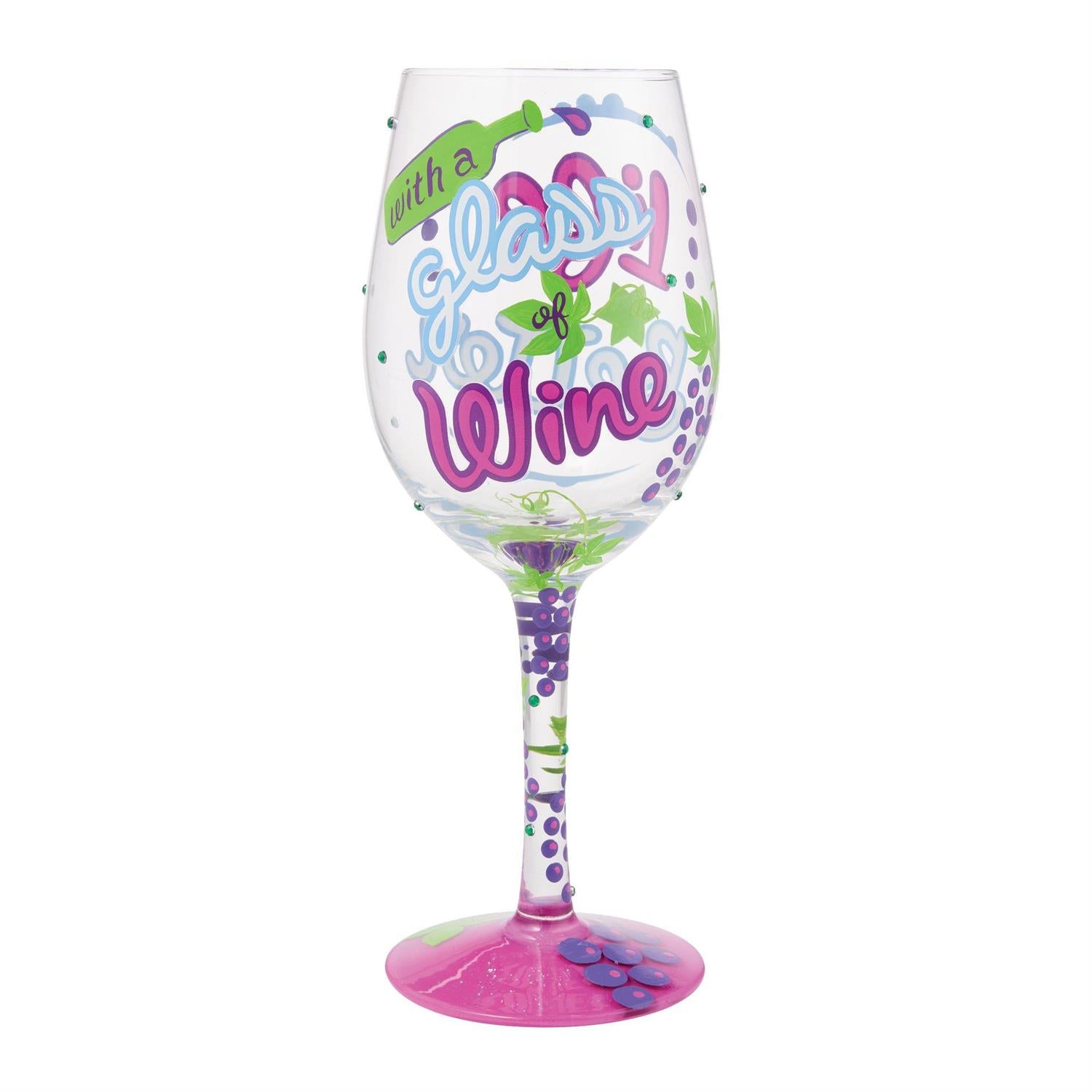 Lolita Wine Glass Life is Better With Wine