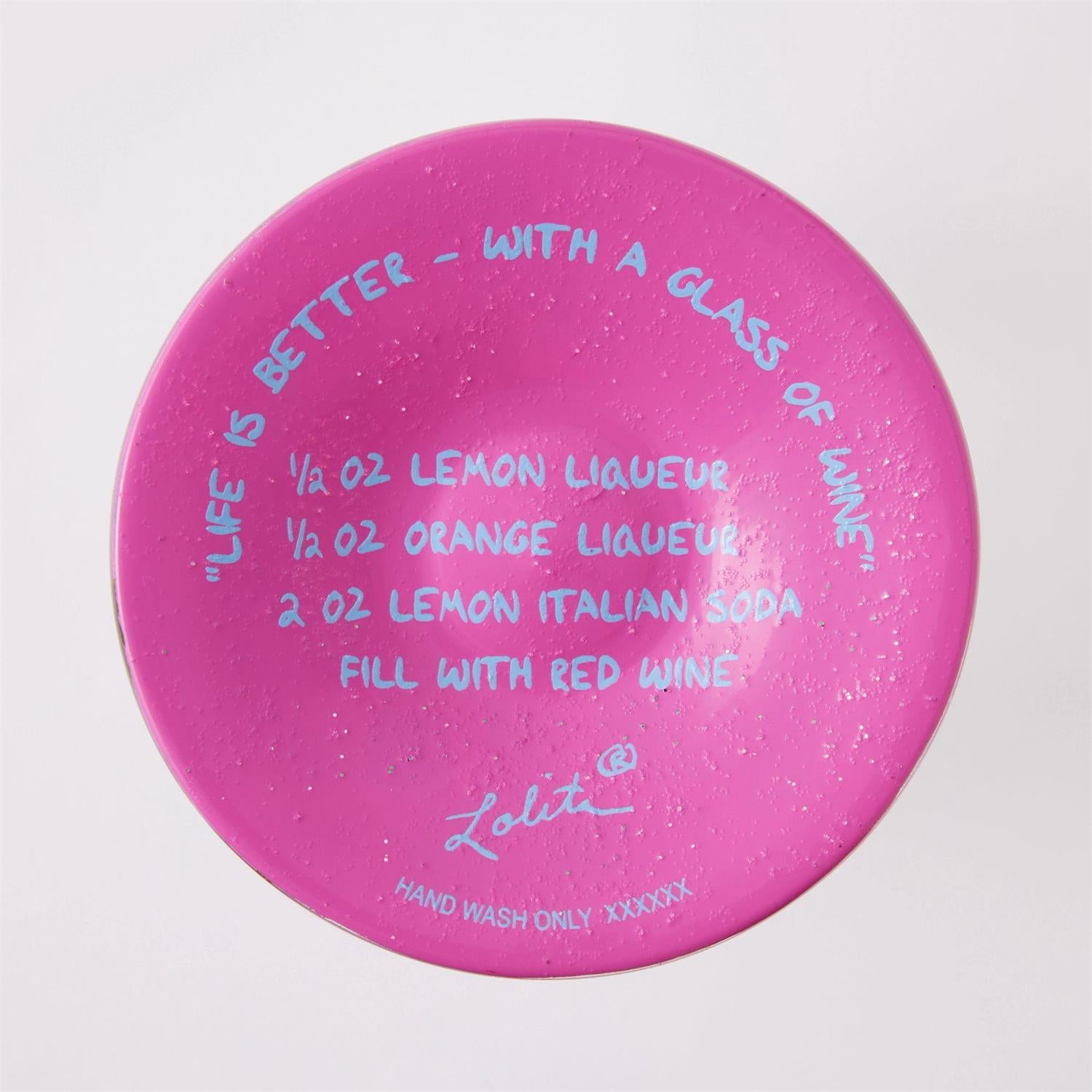 Lolita Wine Glass Life is Better With Wine