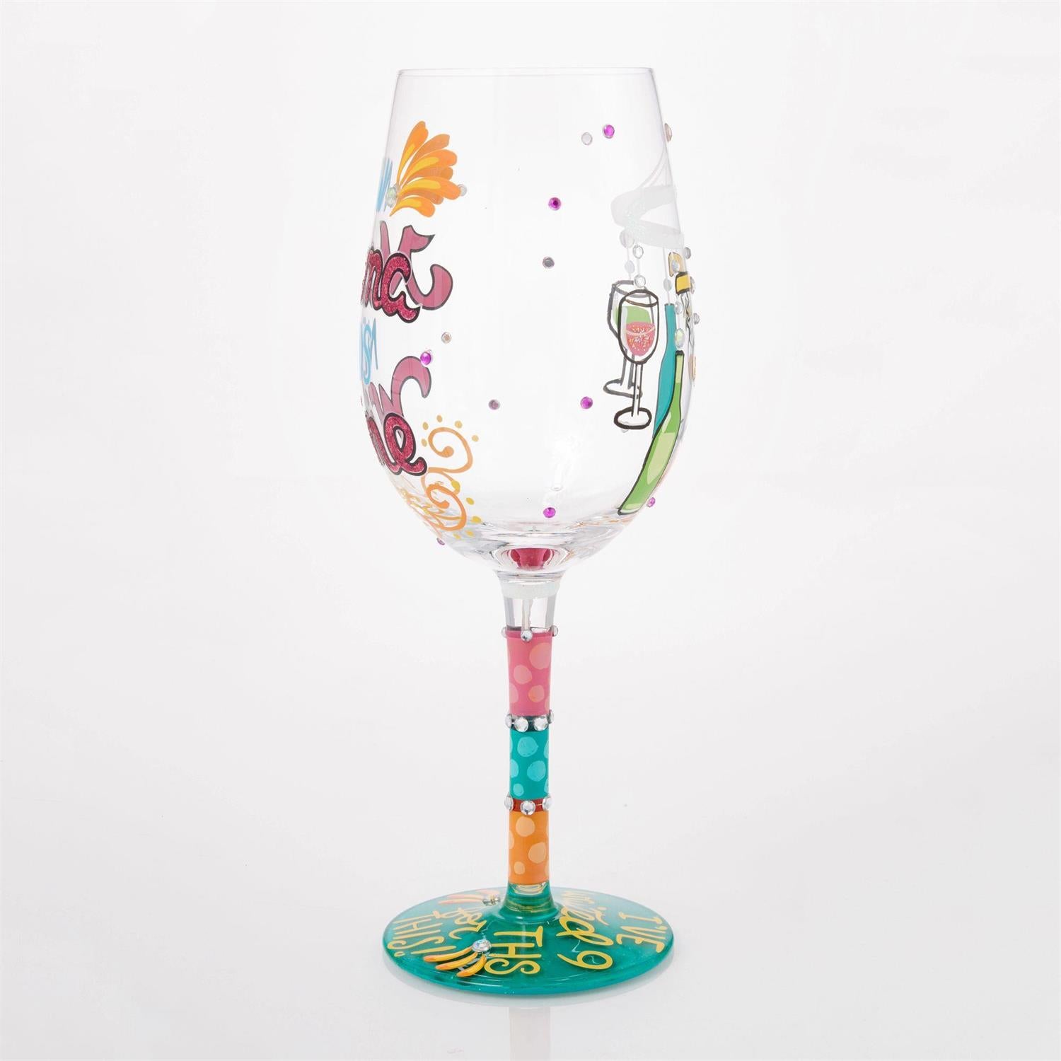 Lolita Wine Glass New Mama Needs Wine