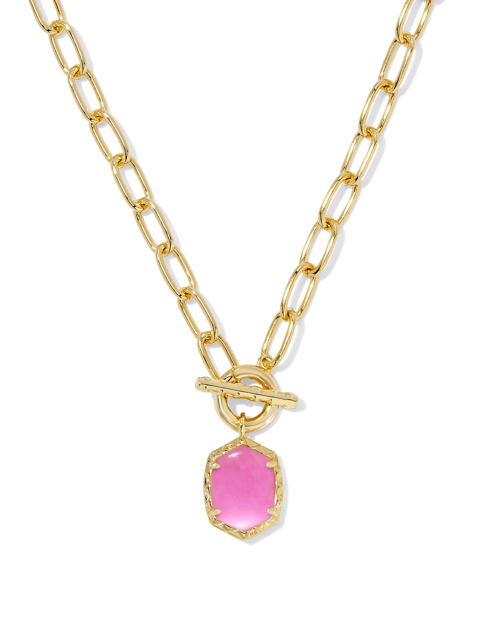 Daphne Gold Link and Chain Necklace Azalea Illusion
