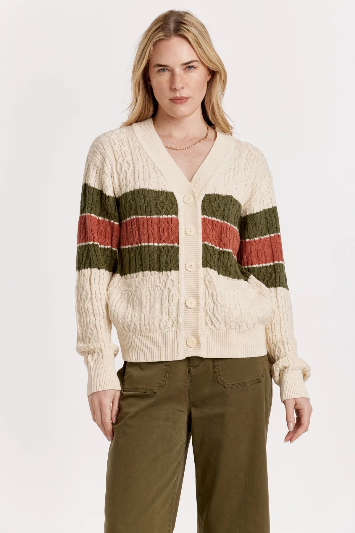 Final Sale Lulu Button-Up Cardigan Sweater