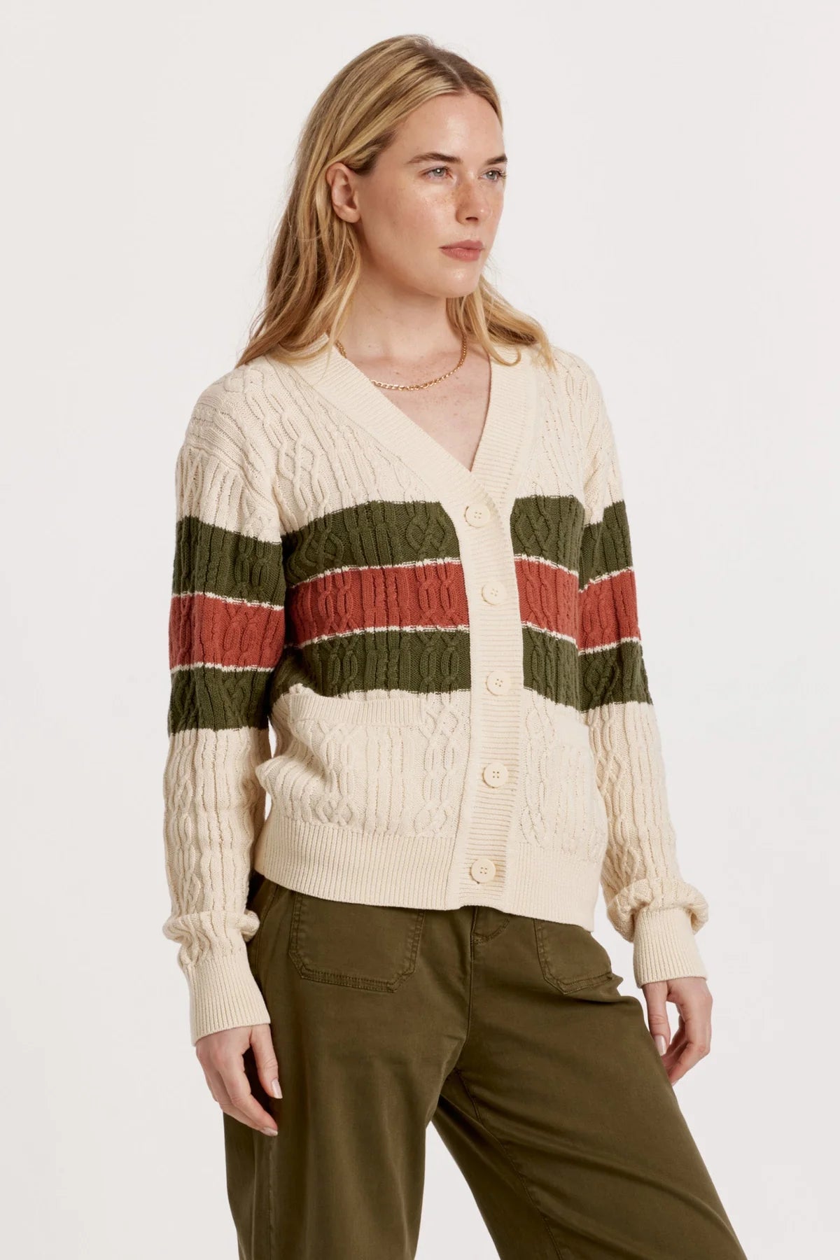 Final Sale Lulu Button-Up Cardigan Sweater