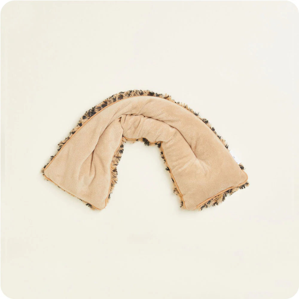 Warmies Neck Wrap Tawny Leopard