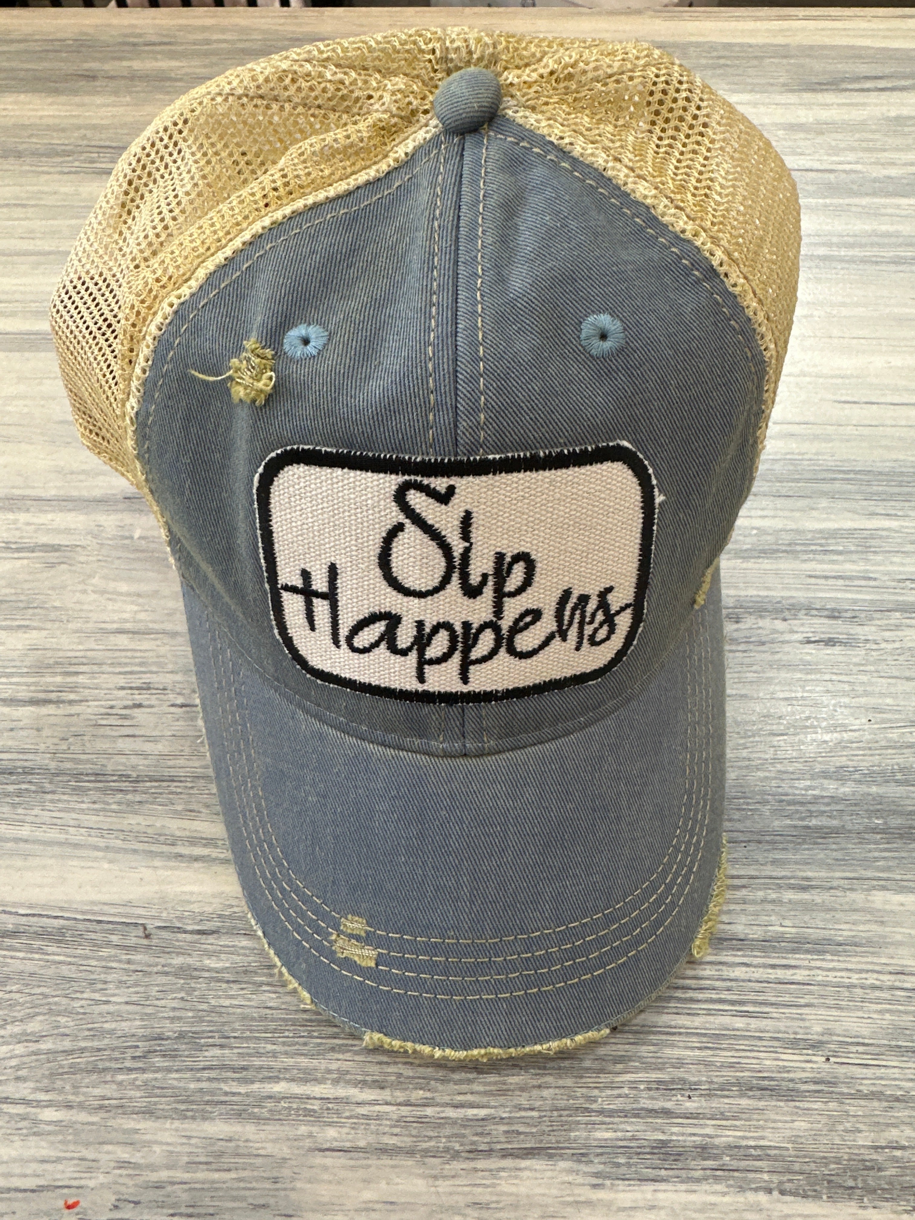 Sip Happens Baseball Hat
