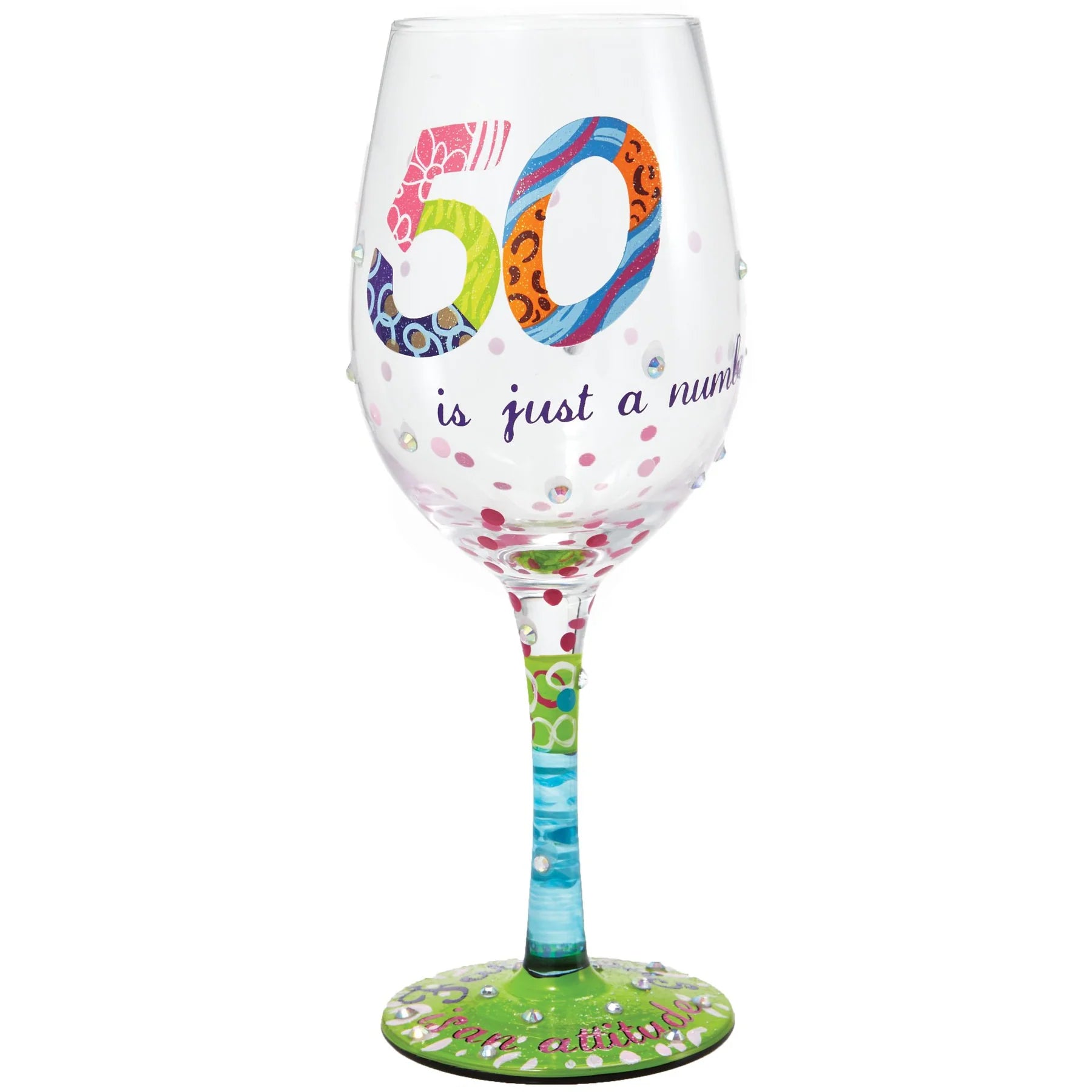 Lolita Wine Glass 50th Birthday