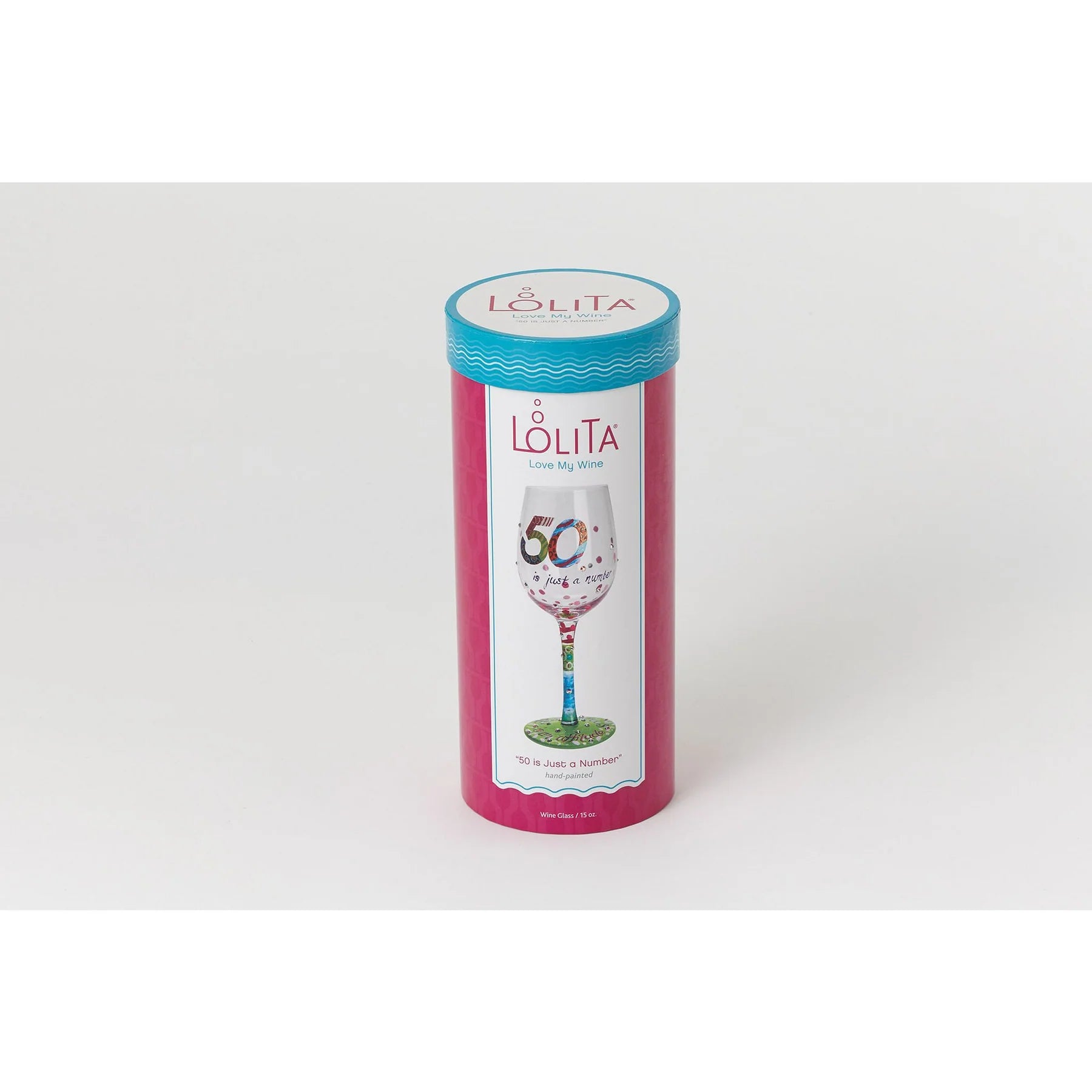 Lolita Wine Glass 50th Birthday