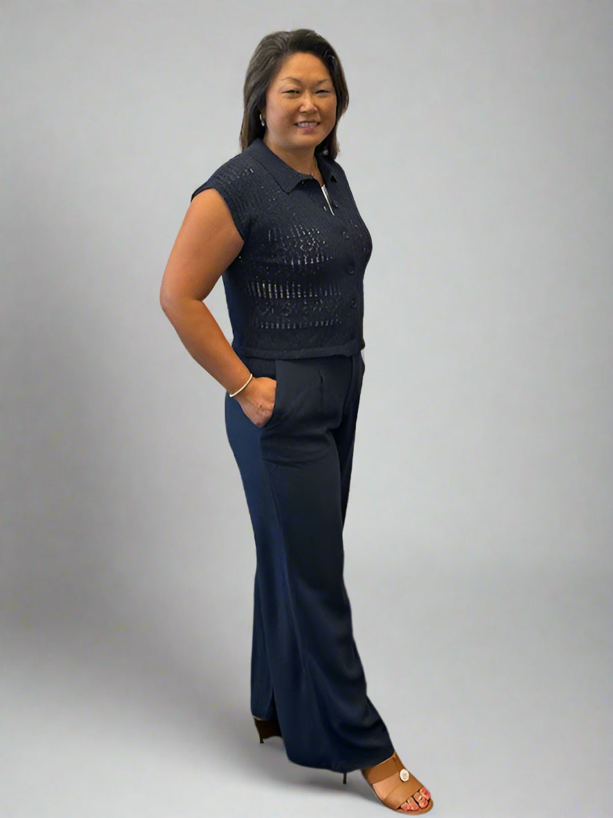 Sale Vista Linen Pants Eclipse