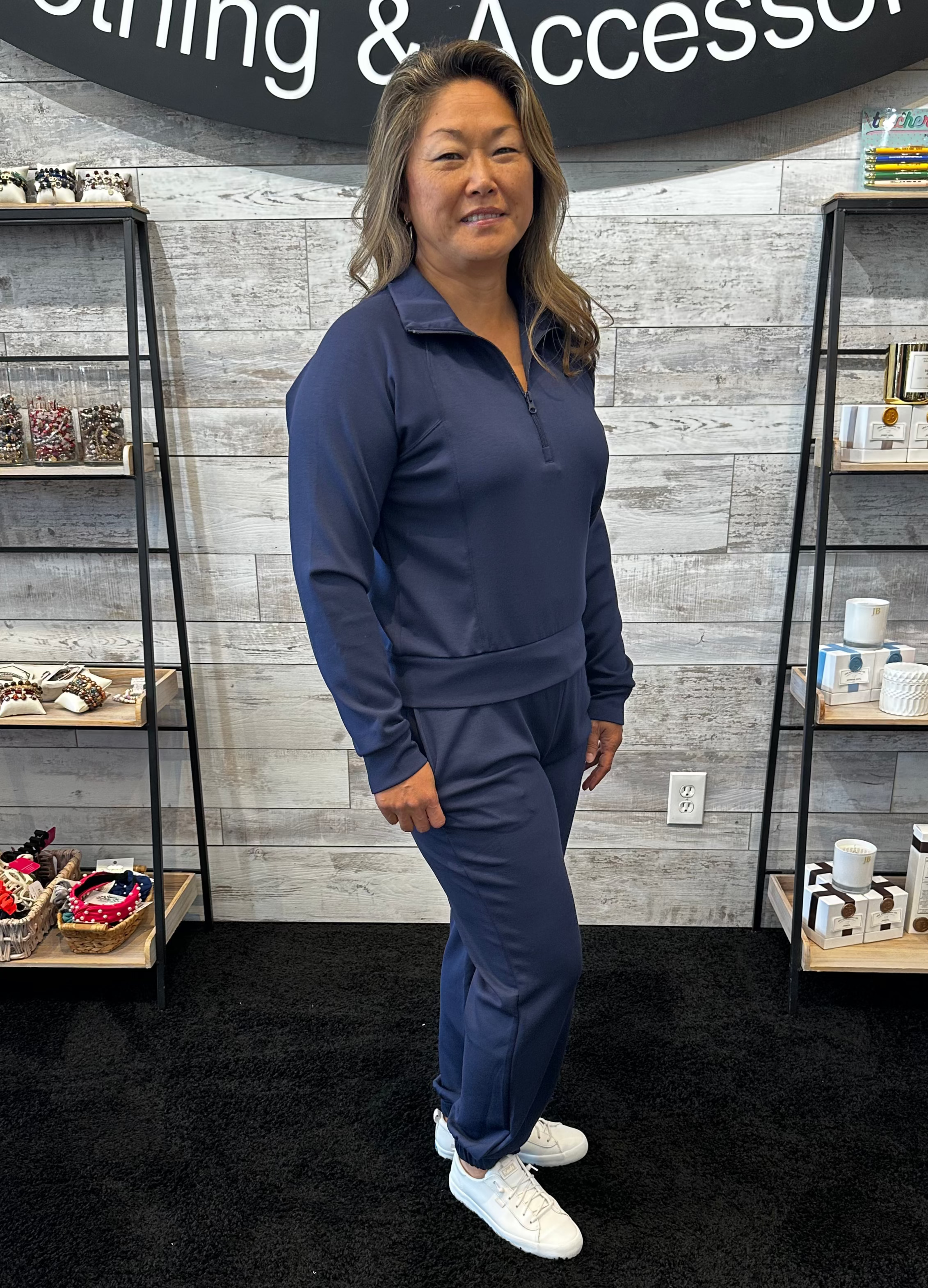 Sale Cloud Fleece Jogger Navy 11/25