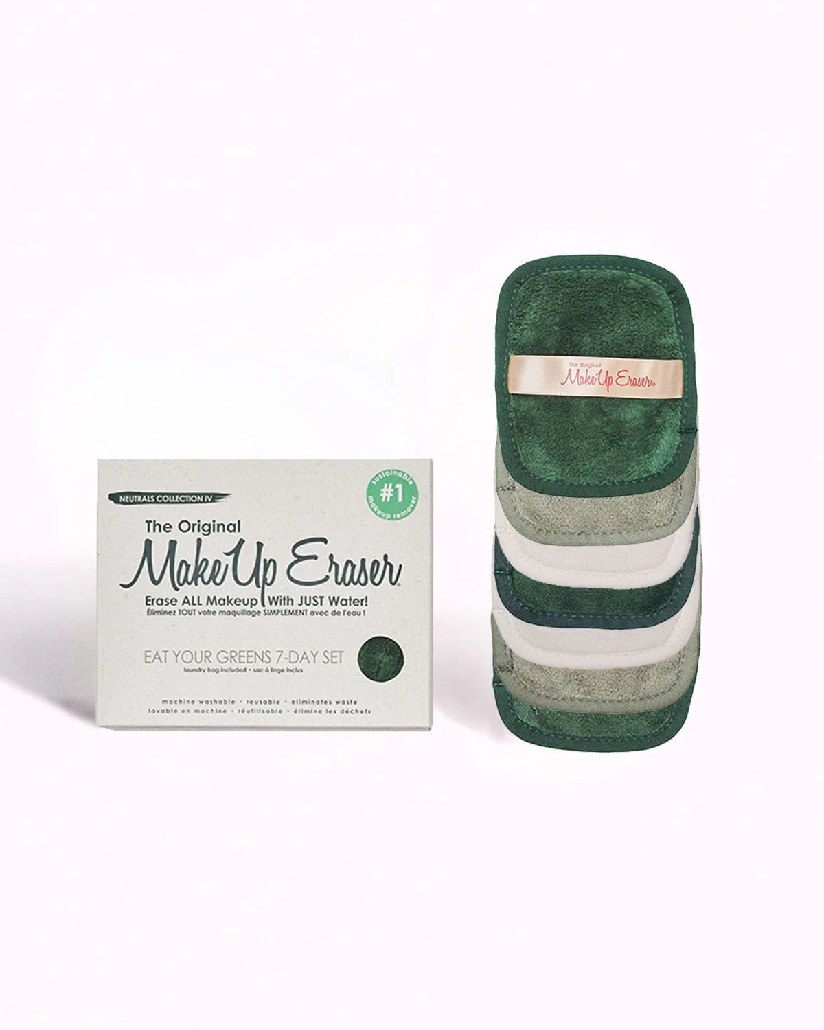 Earthy Greens 7 Day Set MakeUp Eraser