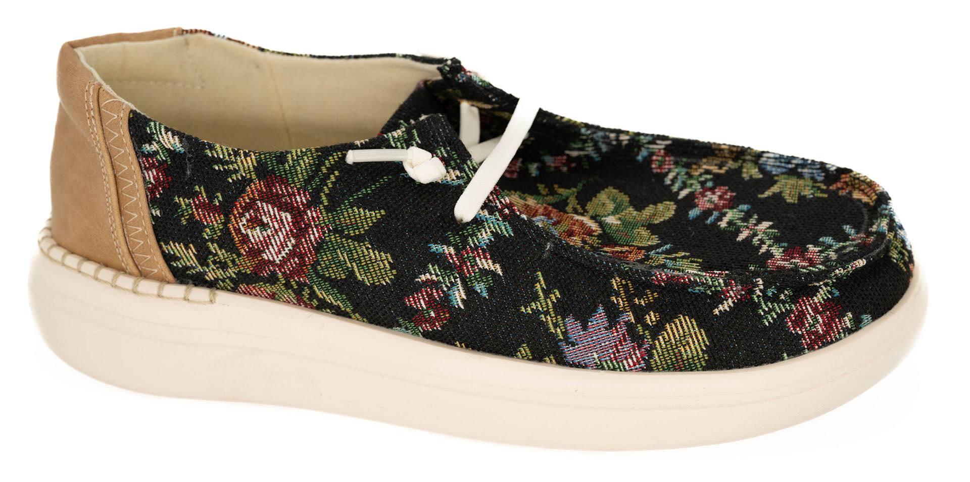 Kayak 2 Black Brocade Floral