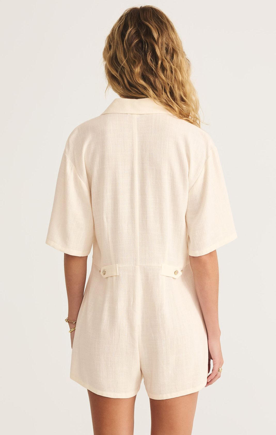 Final Sale Marcell Romper Marcell Romper Sea Salt