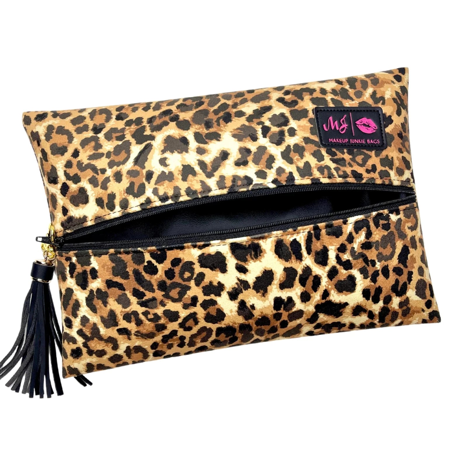 Makeup Junkie Bags 4 sizes - Lady Leopard