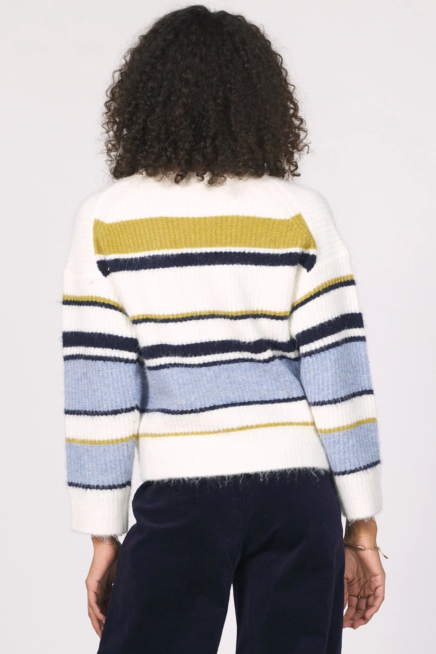 Sale Sasha Striped Cardigan Sweater
