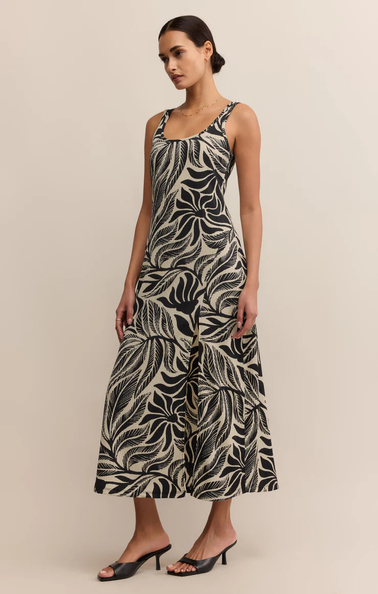 Sale Polanco Palm Midi Dress