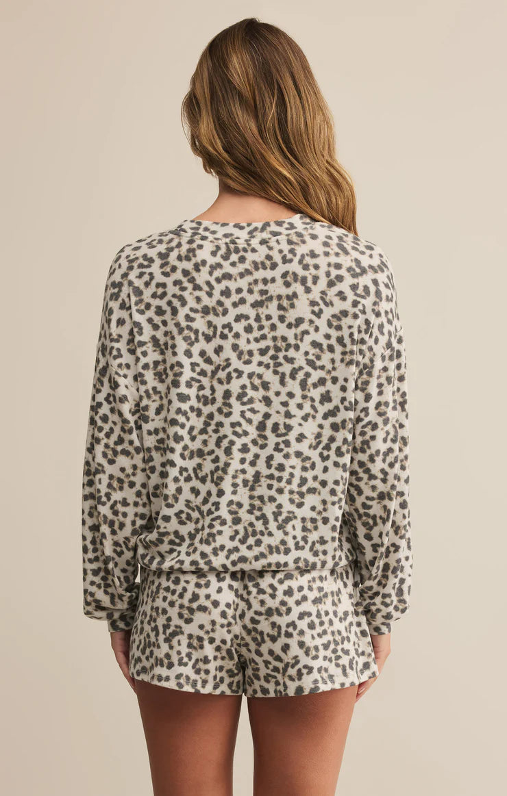 Luxe Leopard Long Sleeve Top