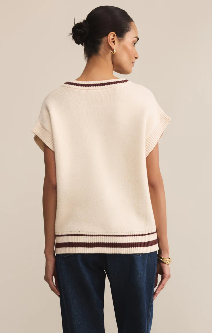 Sale Fletcher Sweater Vest Crystal