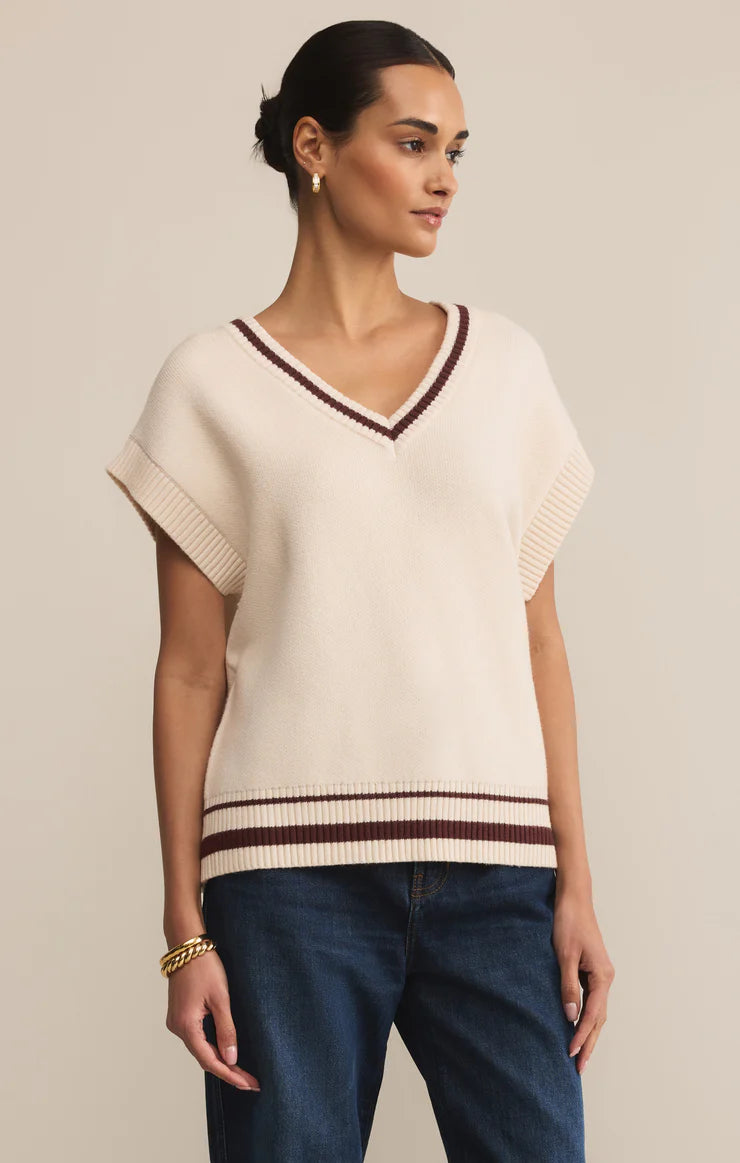 Sale Fletcher Sweater Vest Crystal