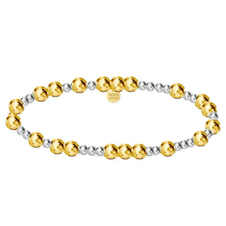 bara boheme Jewelry - Bracelets Brooke Two-Tone Stretchy Bracelet