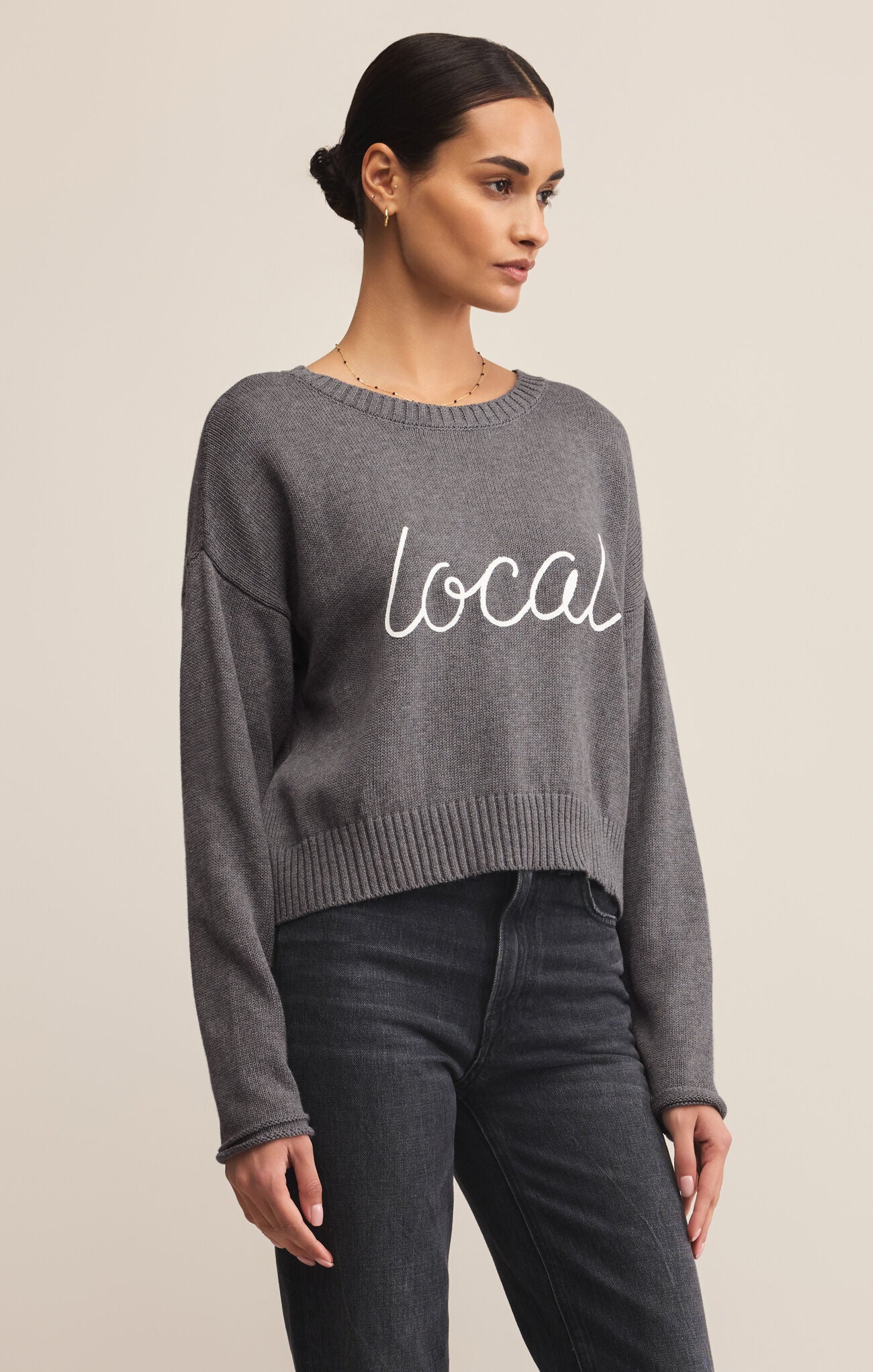 Sienna Local Sweater Heather Grey