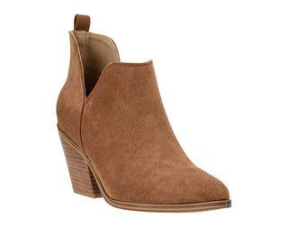 Corkys Footwear Shoes Sale Sassy Pants Faux Suede Boots Tobacco