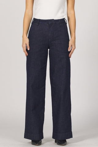 Dear John Bottoms - Pants 25 Brandy Mid-Rise Wide Leg Trouser Jeans Zodiac