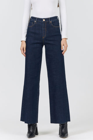 Dear John Bottoms - Pants Fiona High Rise Wide Leg Jeans Anchor