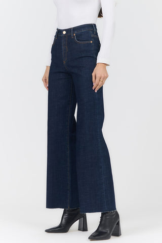 Dear John Bottoms - Pants Fiona High Rise Wide Leg Jeans Anchor