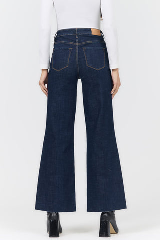 Dear John Bottoms - Pants Fiona High Rise Wide Leg Jeans Anchor