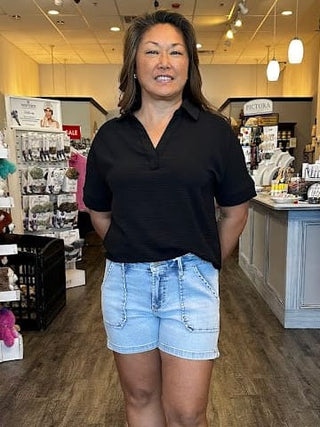 Dear John Bottoms - Shorts Julian Denim Shorts French Cloud