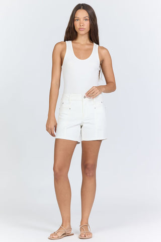 Dear John Bottoms - Shorts Julian Denim Shorts White