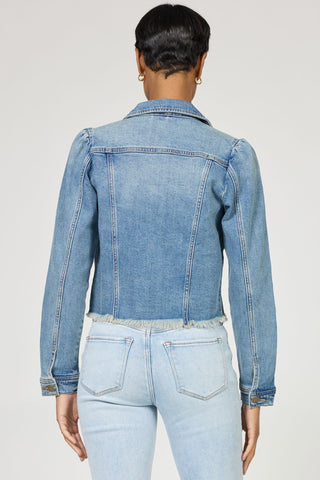 Dear John Outerwear - Jackets Roselyn Denim Cut Off Jacket Vintage Flow