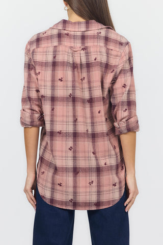 Dear John Tops - Blouse Galina Shirt Rosebury Plaid