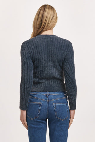 Dear John Tops - Sweaters Final Sale Carrey Mid Neck Long Sleeve Sweater