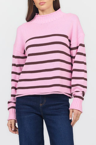 Dear John Tops - Sweaters Xsm Solana Sweater Cashmere Rose