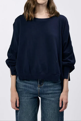 Dear John Tops - Sweaters Xsm Trenton Sweater Black Iris
