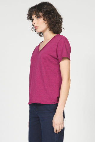 Dear John Tops - T-Shirts Vanya Short Sleeve T-Shirt Beaujolais