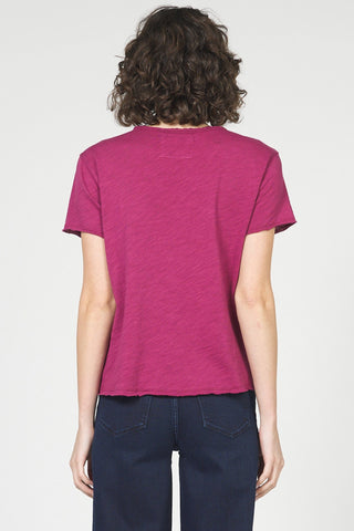 Dear John Tops - T-Shirts Vanya Short Sleeve T-Shirt Beaujolais