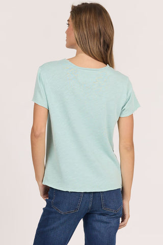 Dear John Tops - T-Shirts Vanya Short Sleeve T-Shirt Canal Blue