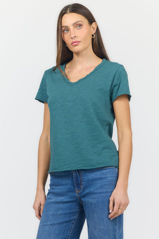 Dear John Tops - T-Shirts Vanya Short Sleeve T-Shirt  Mediterranea