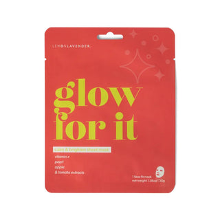 Distinctively Hers Home - Personal Care glow for it Sheet Dreams Face Mask