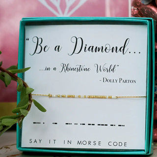 Dot & Dash Jewelry - Bracelets Be a Diamond Dot & Dash Bracelet